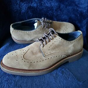 Cole Haan Men's Brown Suede Oxfords
